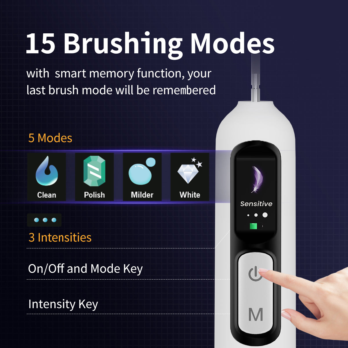 Digital Superclean Electric toothbrush - SD300